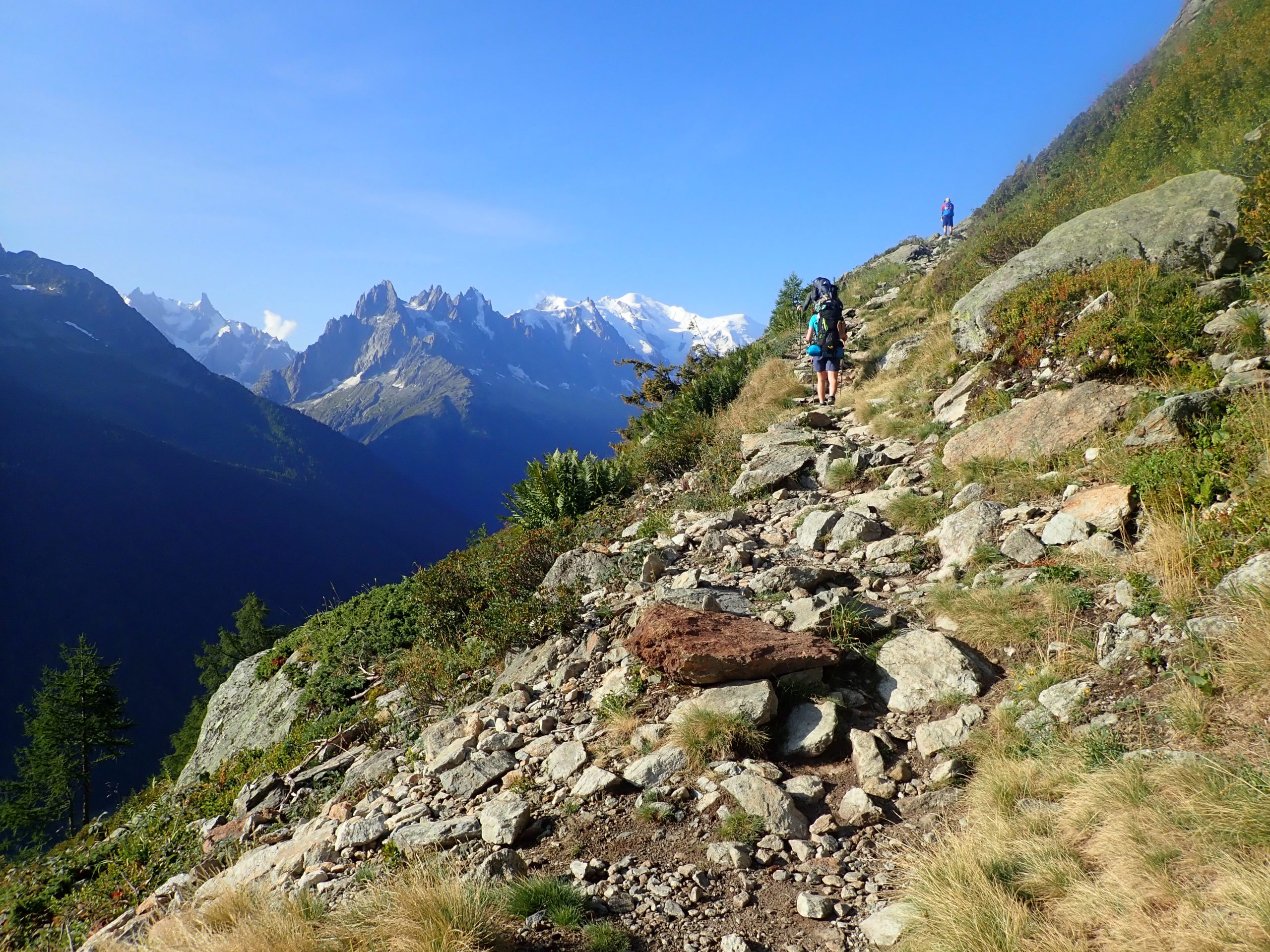 Tour du Mont Blanc self guided