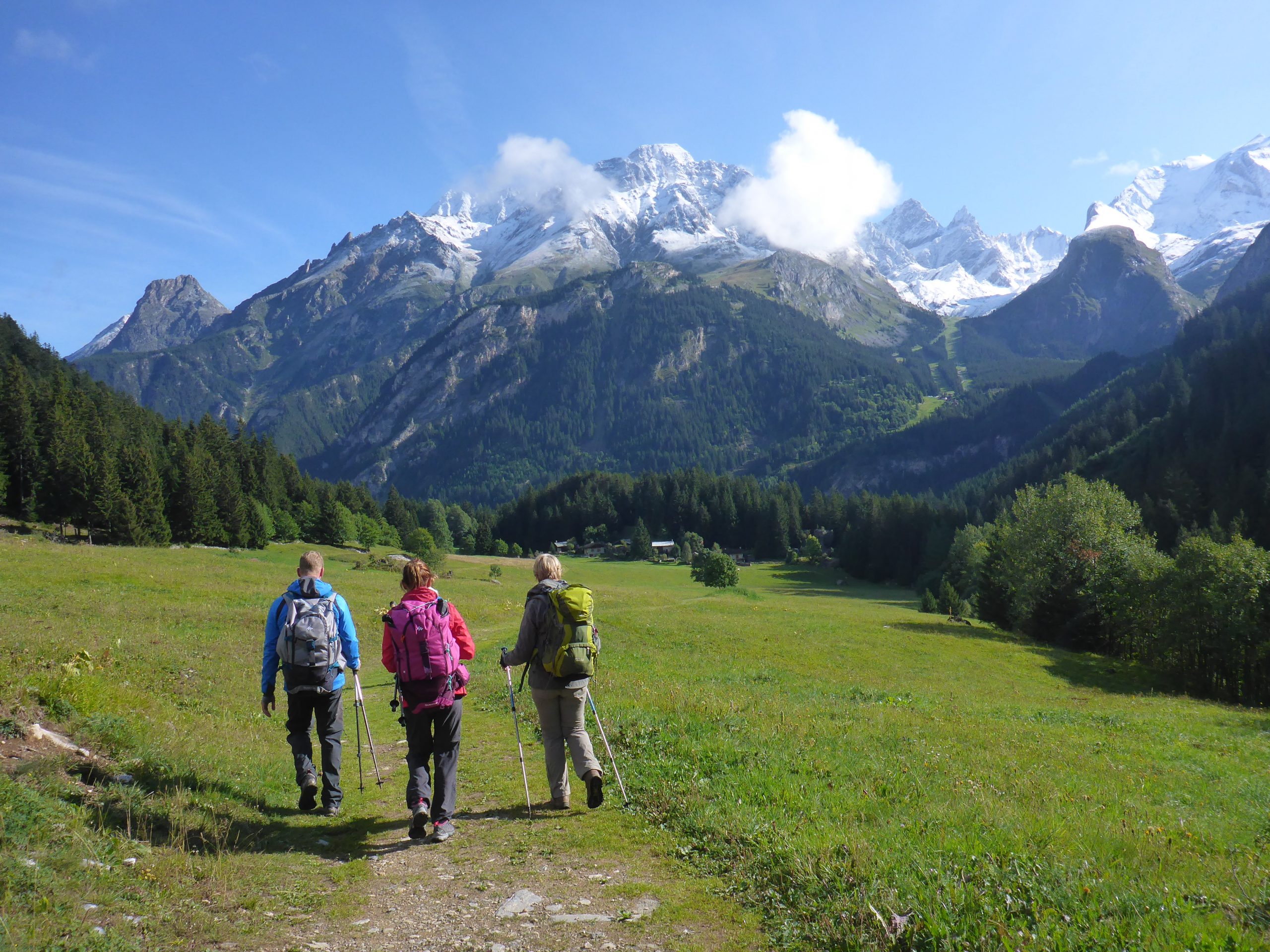 Hiking in the French Alps