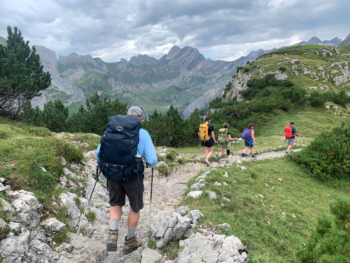 Hiking in Switzerland