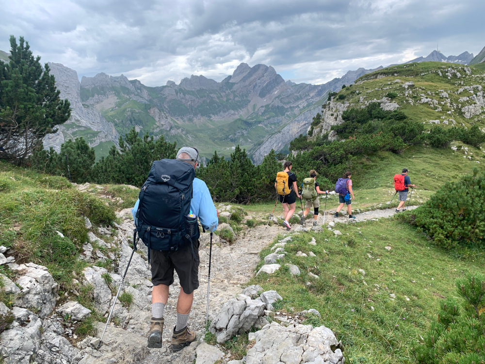 Hiking in Switzerland