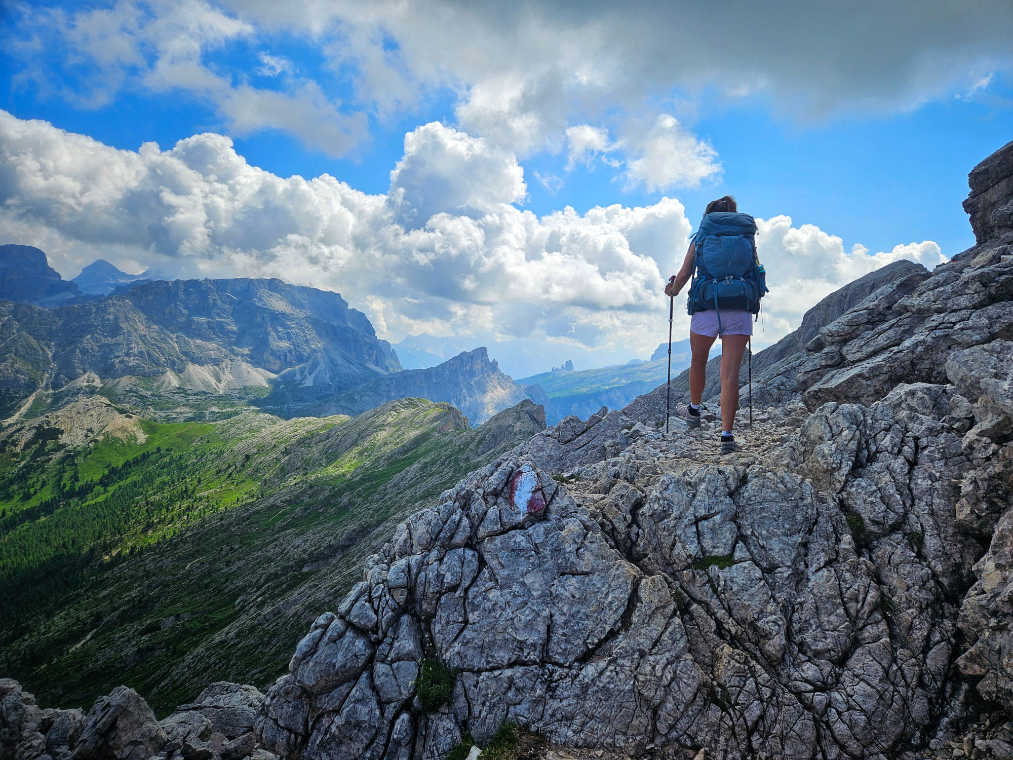 Trekking in the Dolomites