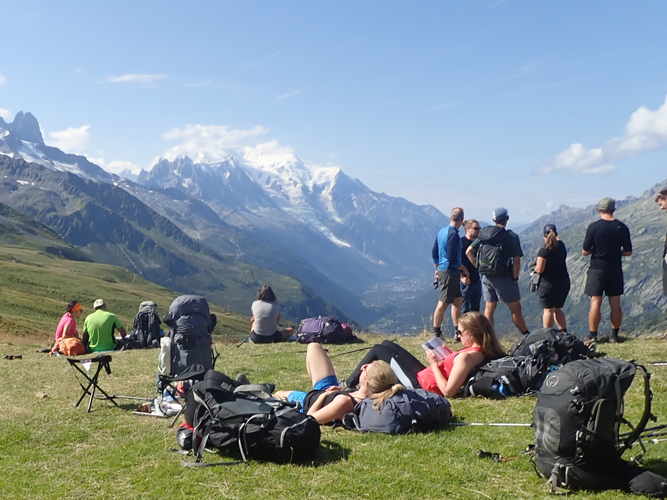 Hiking the Tour du Mont Blanc