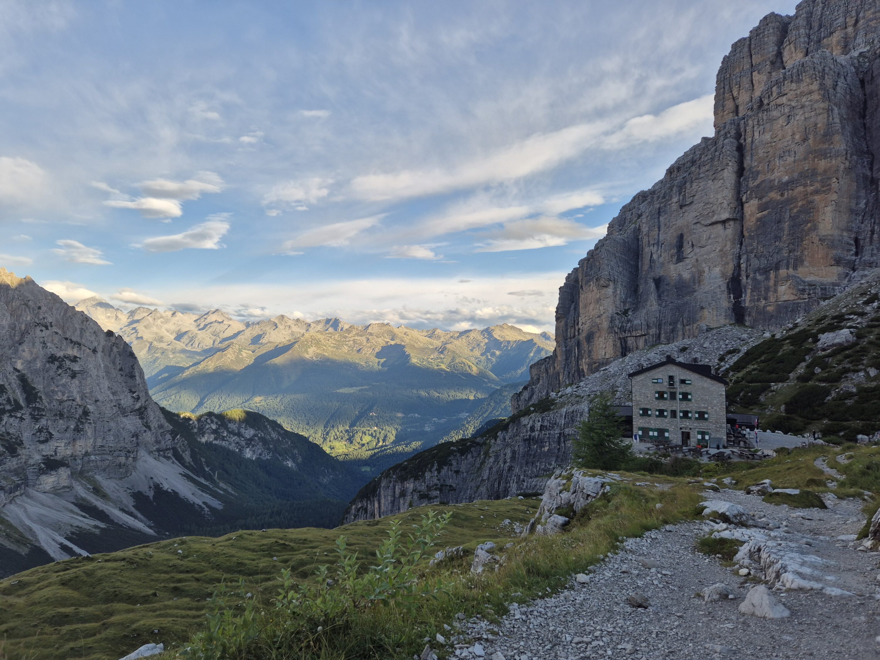 Rifugio in Italian Alps